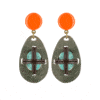 Серьги и кольцо. Комплект Nature Bijoux TAWEREA